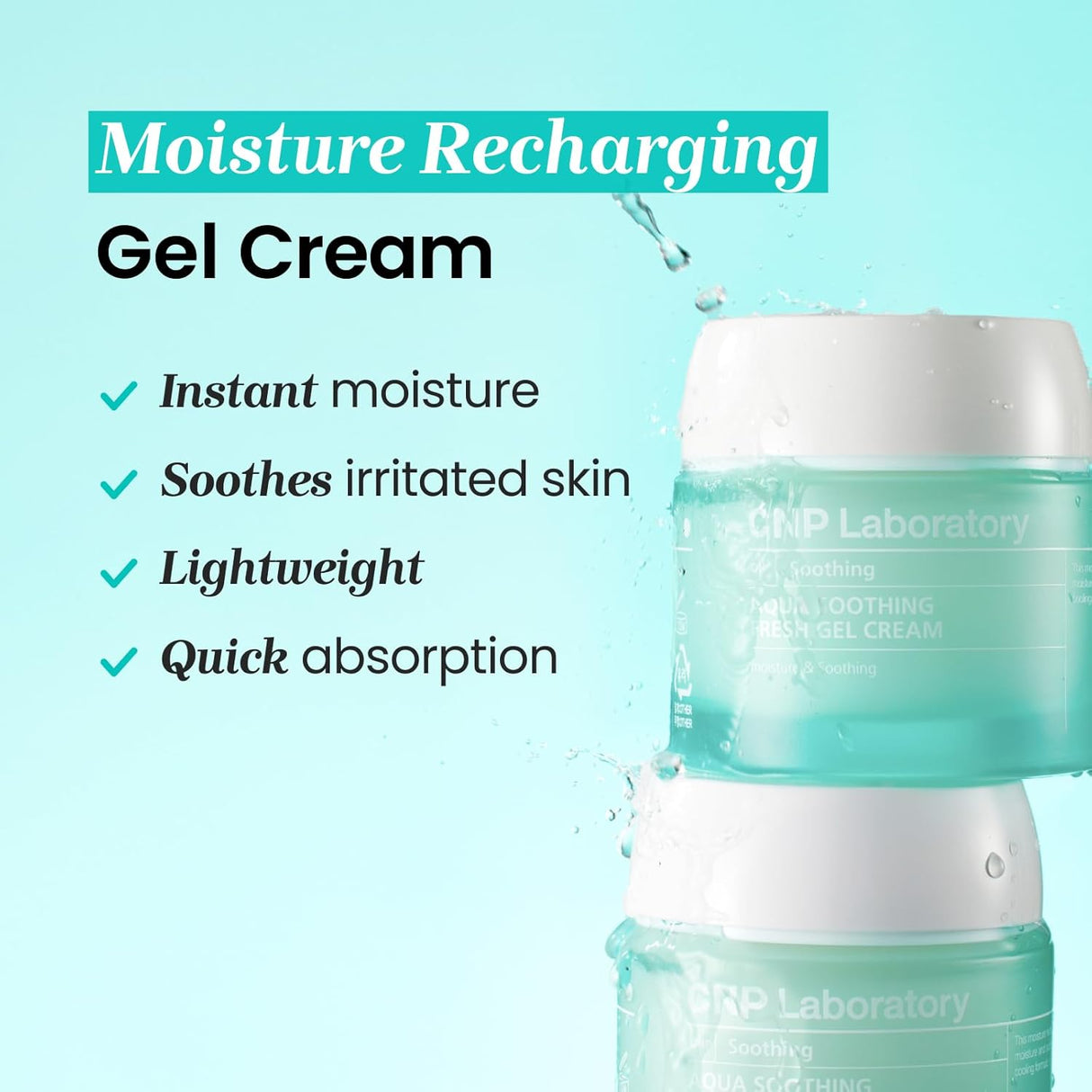 CNP LABORATORY | Aqua Soothing Gel Cream - 80ml