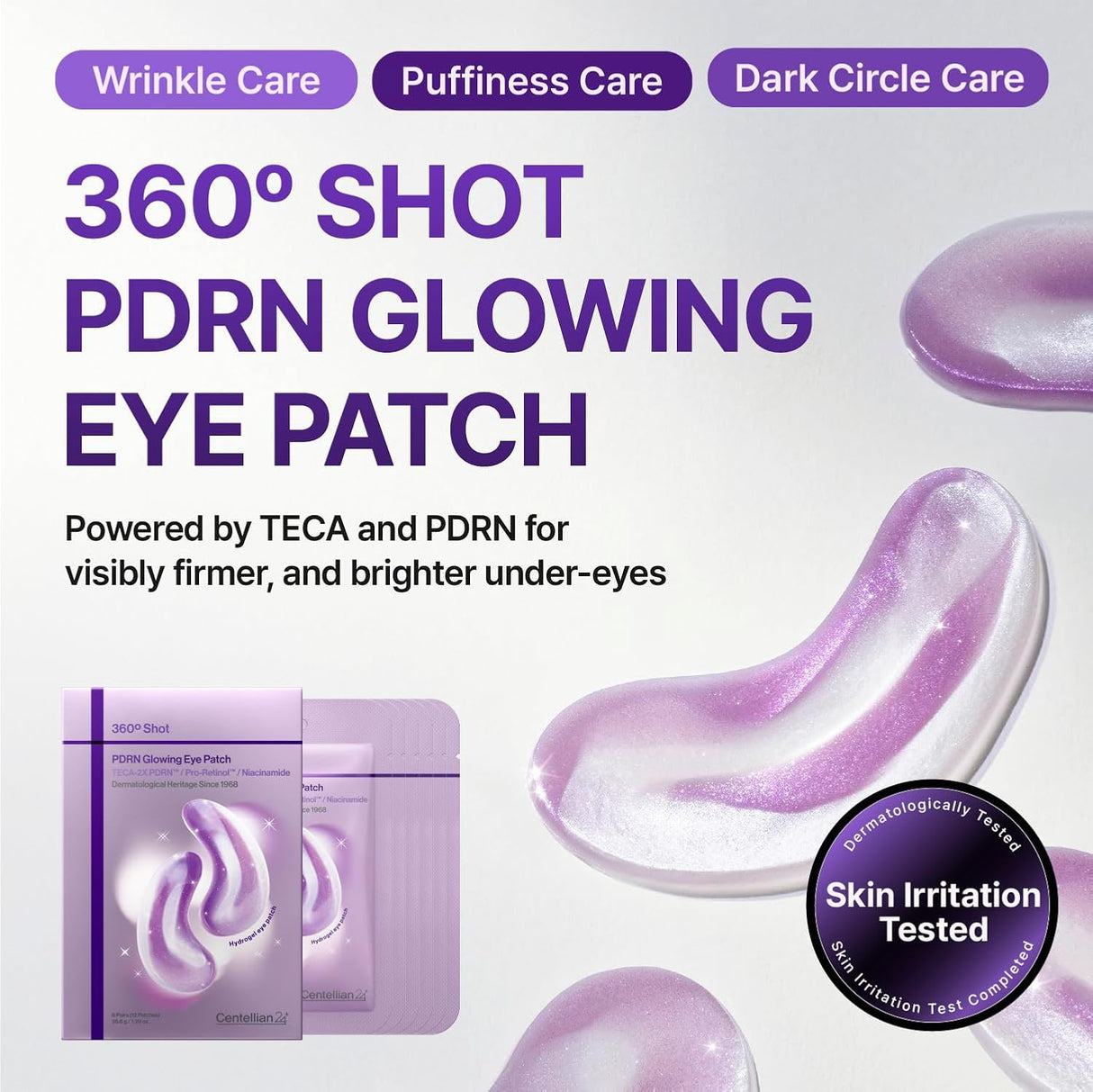 CENTELLIAN 24 | 360º Shot PDRN Glowing Eye Patch - 6ud