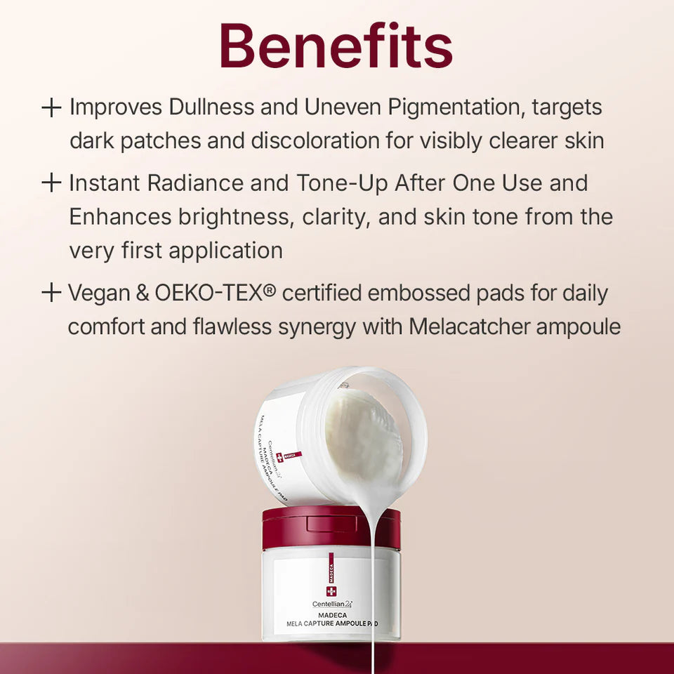 CENTELLIAN 24 | Madeca Mela Capture Ampoule Pad - 60ud