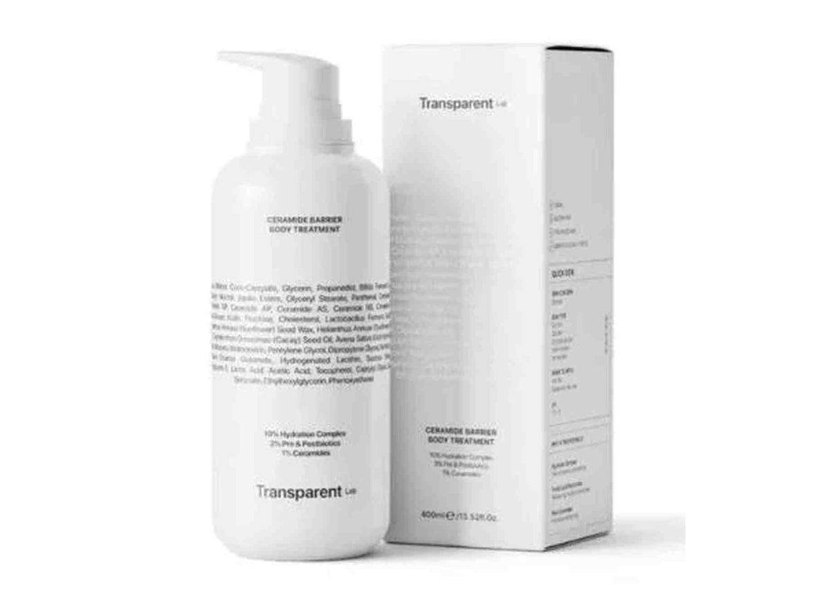 TRANSPARENT LAB | Ceramide Barrier Body Treatment - 400ml