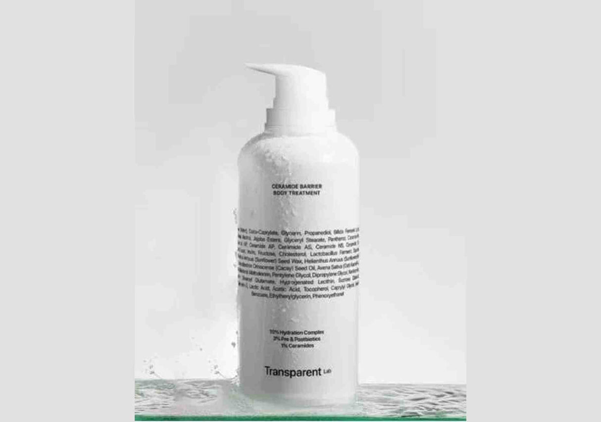 TRANSPARENT LAB | Ceramide Barrier Body Treatment - 400ml