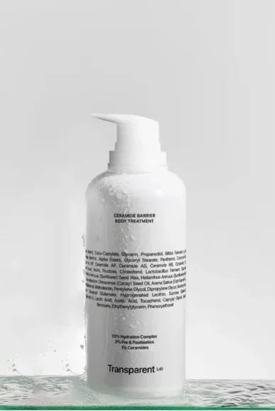 TRANSPARENT LAB | Ceramide Barrier Body Treatment - 400ml - InternationalCosmetic