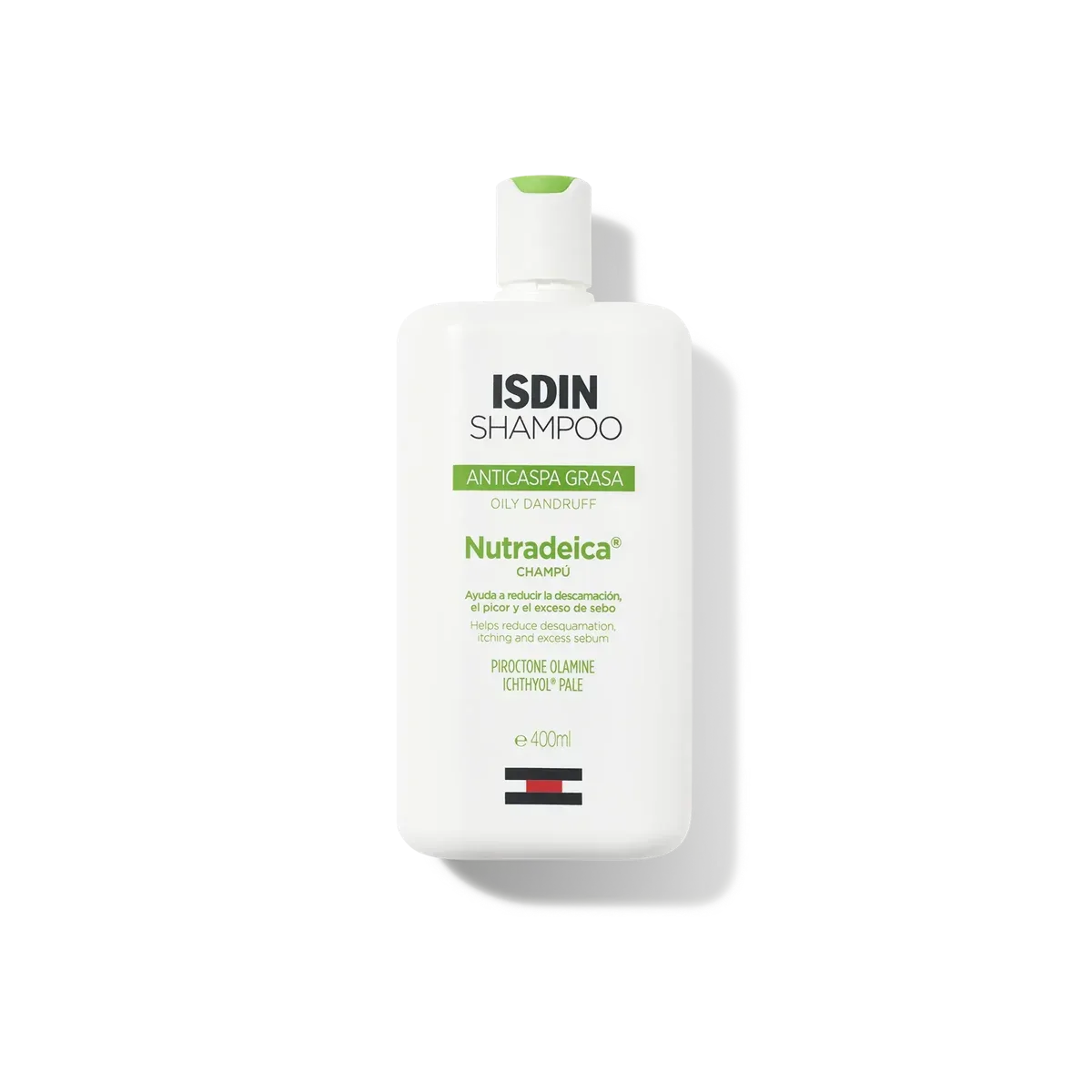 ISDIN | Nutradeica® Champú Anticaspa Grasa - 400ml - InternationalCosmetic