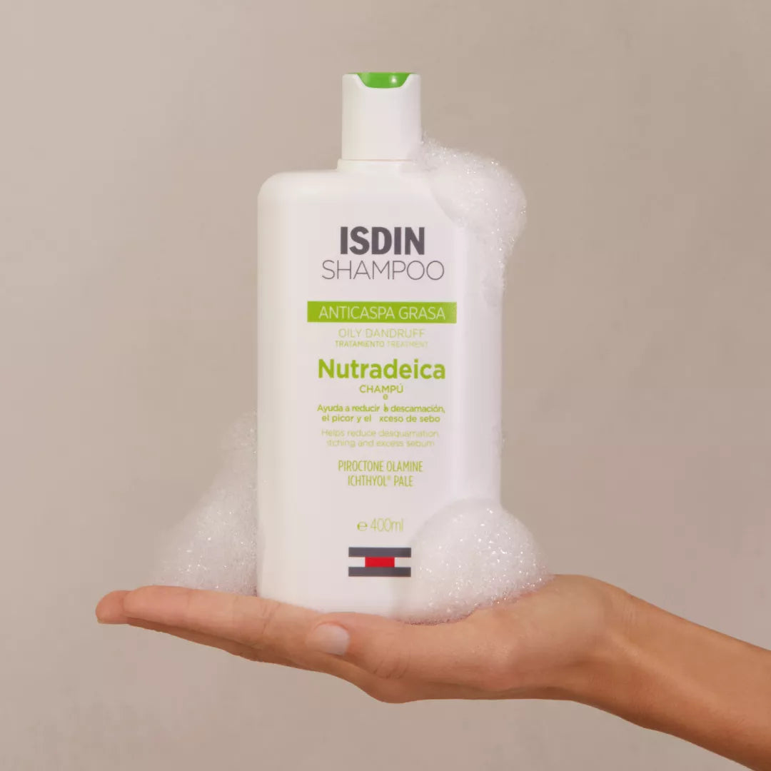 ISDIN | Nutradeica® Champú Anticaspa Grasa - 400ml