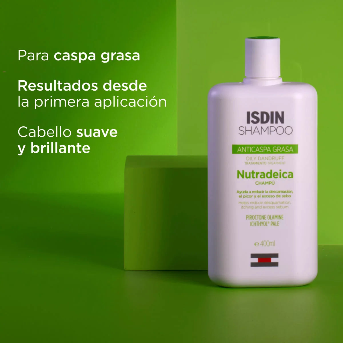 ISDIN | Nutradeica® Champú Anticaspa Grasa - 400ml