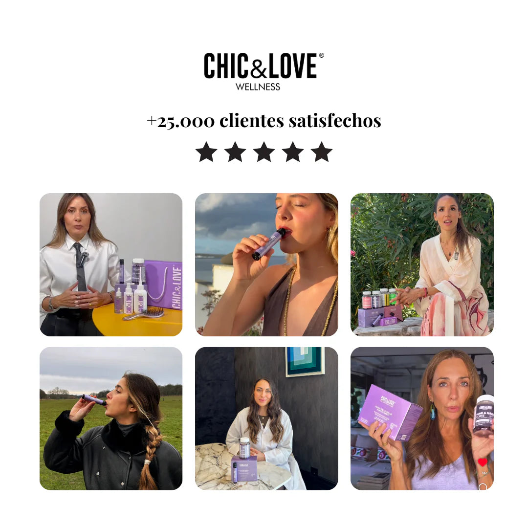 CHIC & LOVE | 360º Hair Formula Forte Elixir Cabello - 20 viales