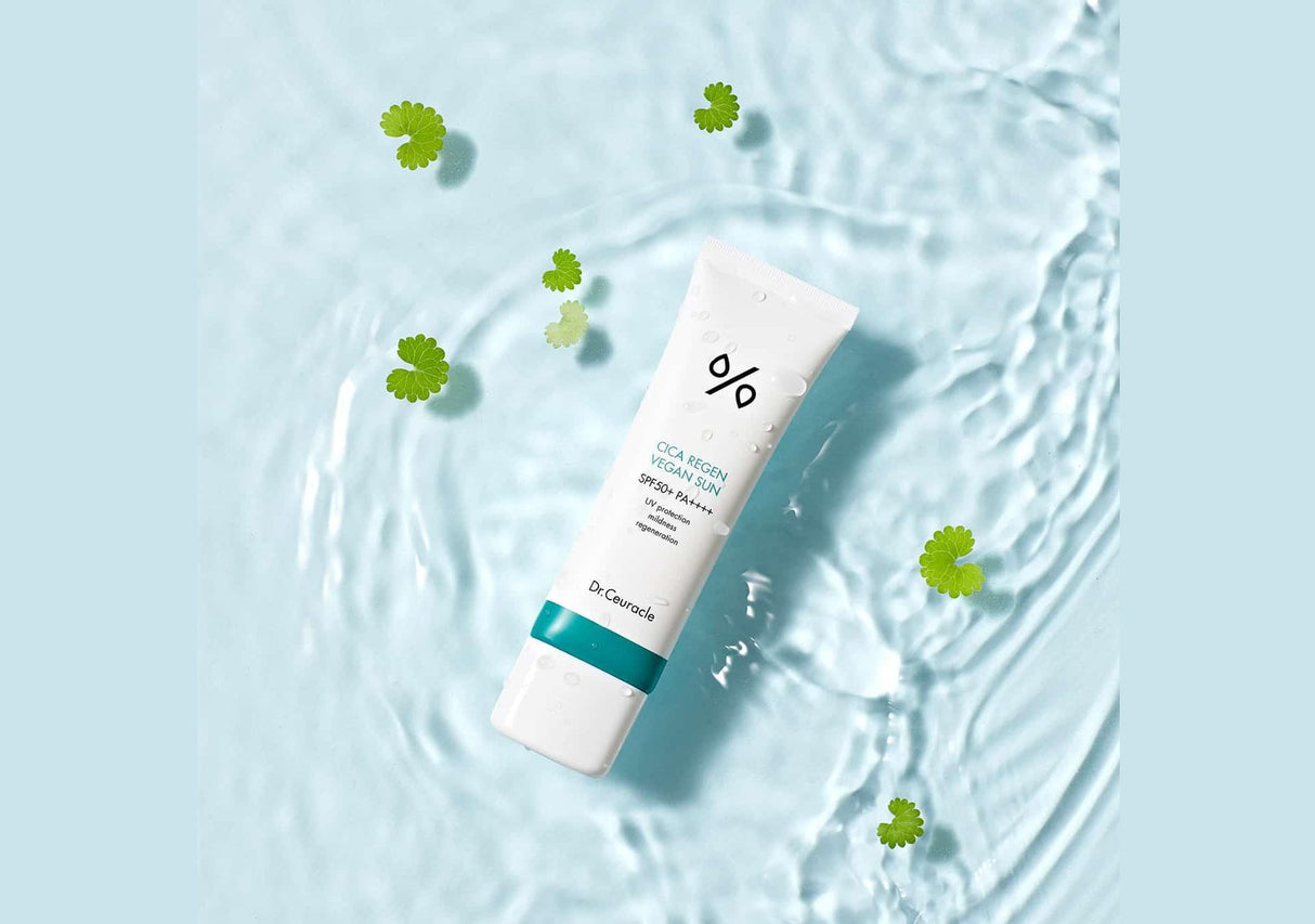 DR. CEURACLE | Muestra Cica Regen Vegan Sun SPF50+ - 2ml - InternationalCosmetic