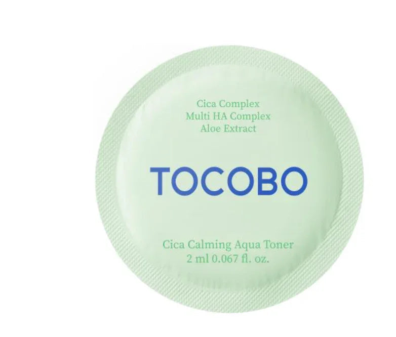 TOCOBO | CICA Calming Aqua Toner Muestra - 2 ml - InternationalCosmetic