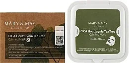MARY & MAY | Cica Houttuynia Tea Tree Calming Mask - 30 ud - InternationalCosmetic