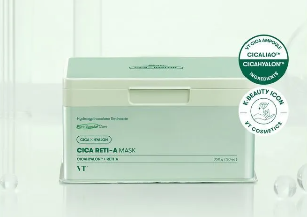 VT COSMETICS | CICA Reti-A Mask - 30ud