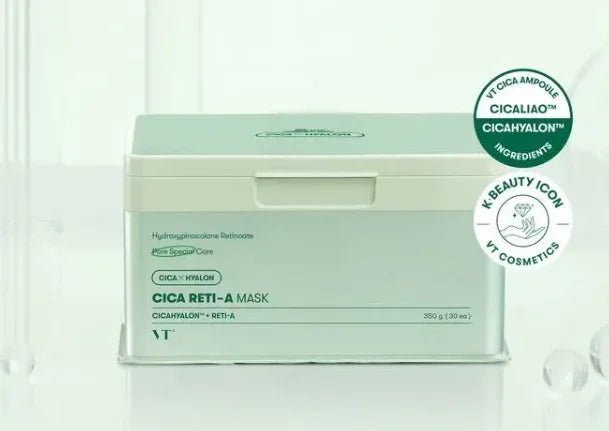 VT COSMETICS | CICA Reti-A Mask - 30ud - InternationalCosmetic