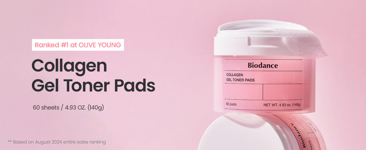 BIODANCE | Collagen Gel Toner Pads - 60ud