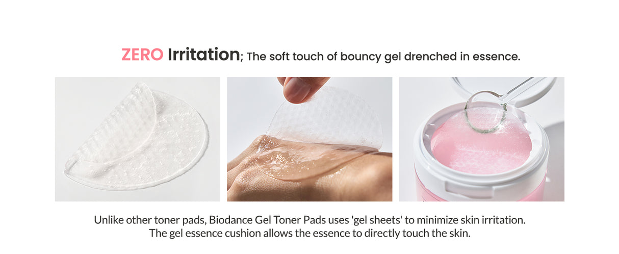 BIODANCE | Collagen Gel Toner Pads - 60ud