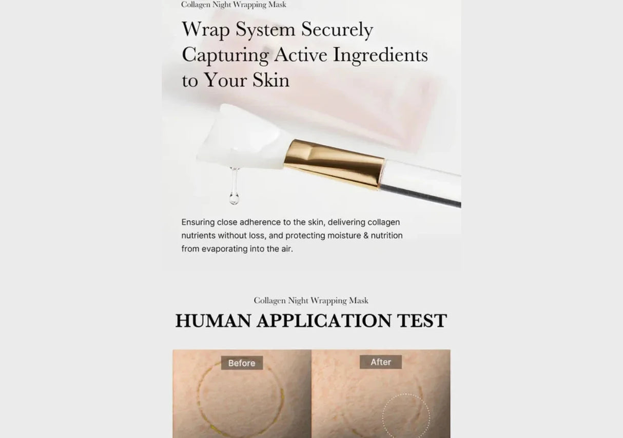 MEDICUBE | Collagen Night Wrapping Mask - InternationalCosmetic