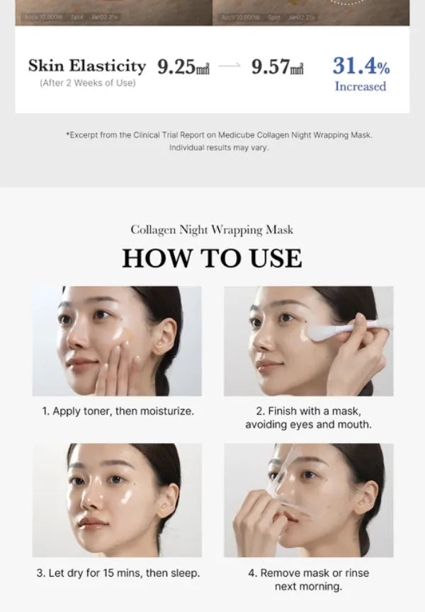 MEDICUBE | Collagen Night Wrapping Mask