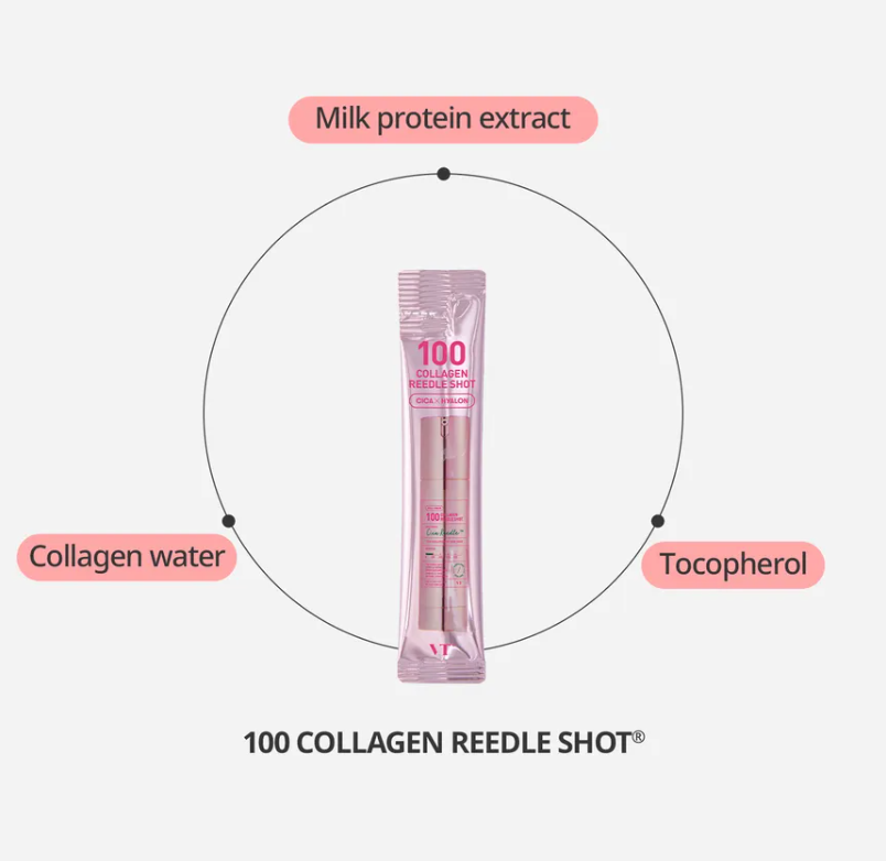 VT COSMETICS | Collagen Reedle Shot 100 Stick Pouch