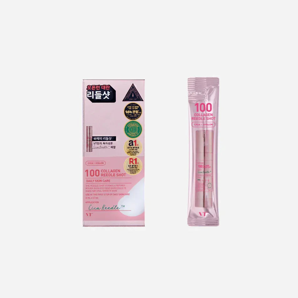 VT COSMETICS | Collagen Reedle Shot 100 Stick Pouch - InternationalCosmetic