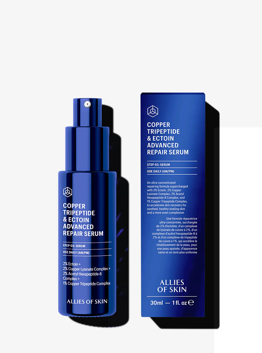 ALLIES OF SKIN | Copper Tripeptide & Ectoin Advanced Repair Serum - 30ml