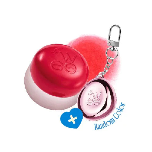 FWEE | Lip & Cheek Blurry Pudding Pot Keyring Set - InternationalCosmetic