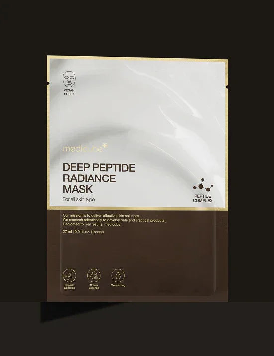 MEDICUBE | Deep Peptide Radiance Mask - 1 ud - InternationalCosmetic