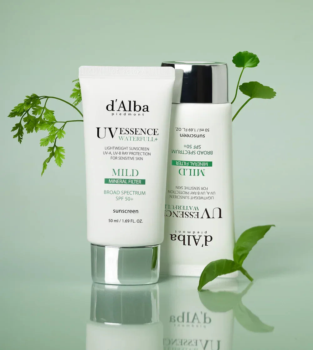 D'ALBA | Waterfull Mild Sunscreen SPF50+ PA++++ - 50ml - InternationalCosmetic