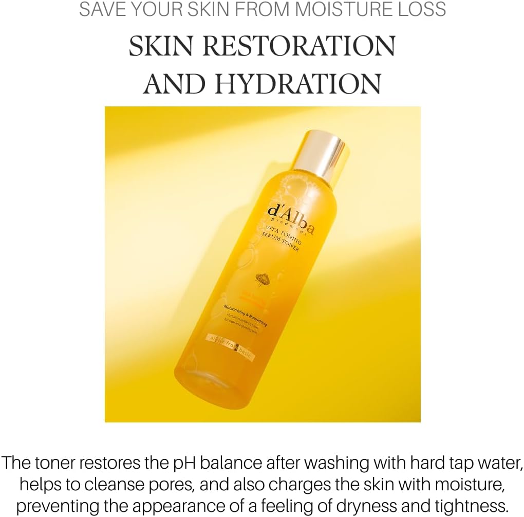 D'ALBA | Vita Toning Serum Toner - 180ml
