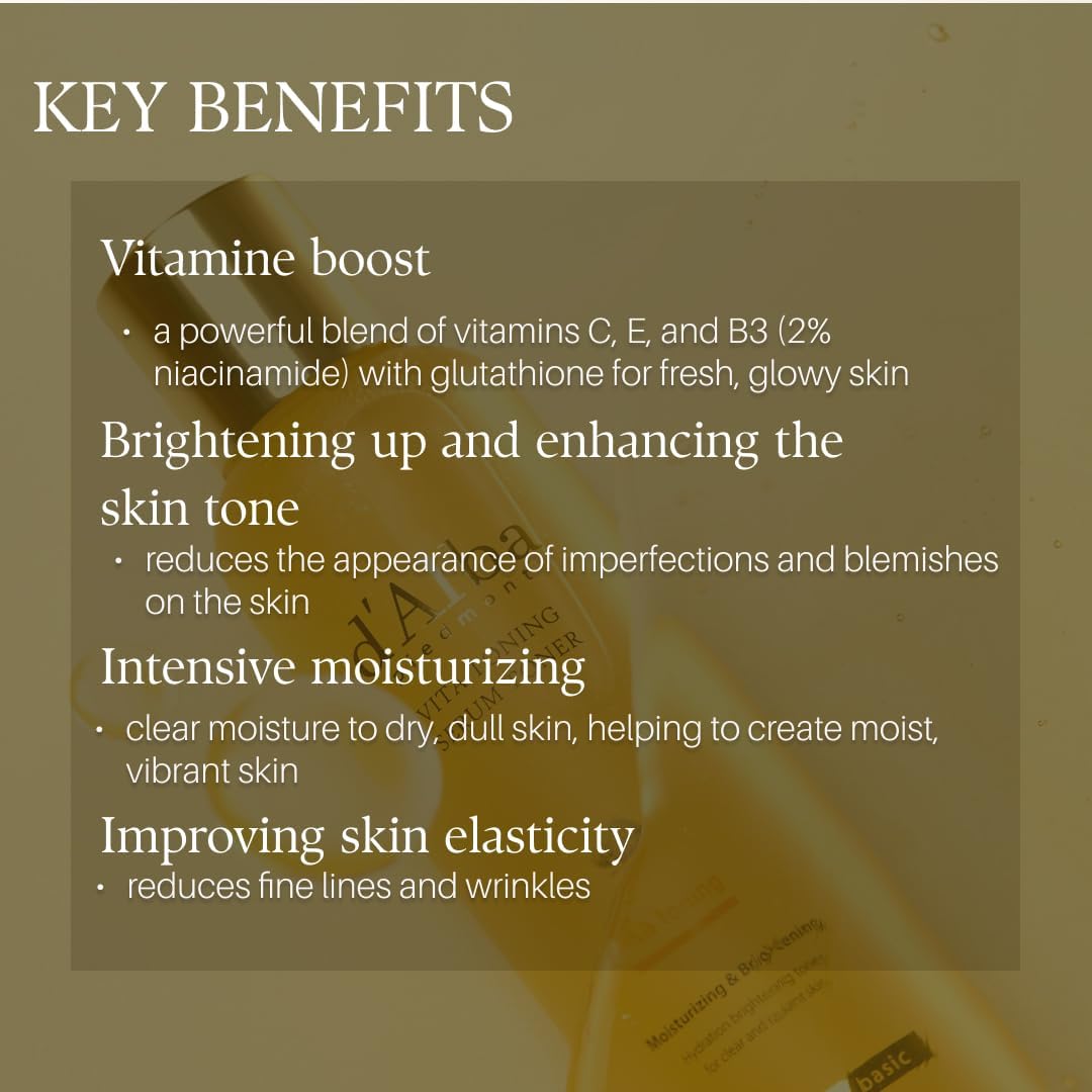 D'ALBA | Vita Toning Serum Toner - 180ml