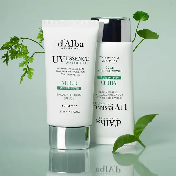 D'ALBA | Waterfull Mild Sunscreen SPF50+ PA++++ - 50ml - InternationalCosmetic