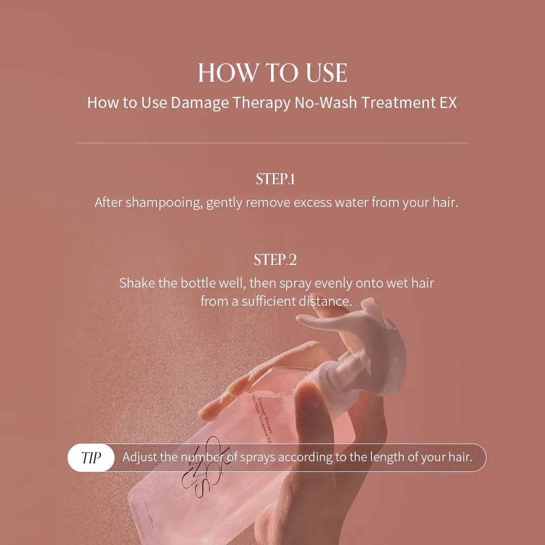 GROWUS | Damage Therapy No-Wash Treatment - 250ml - InternationalCosmetic