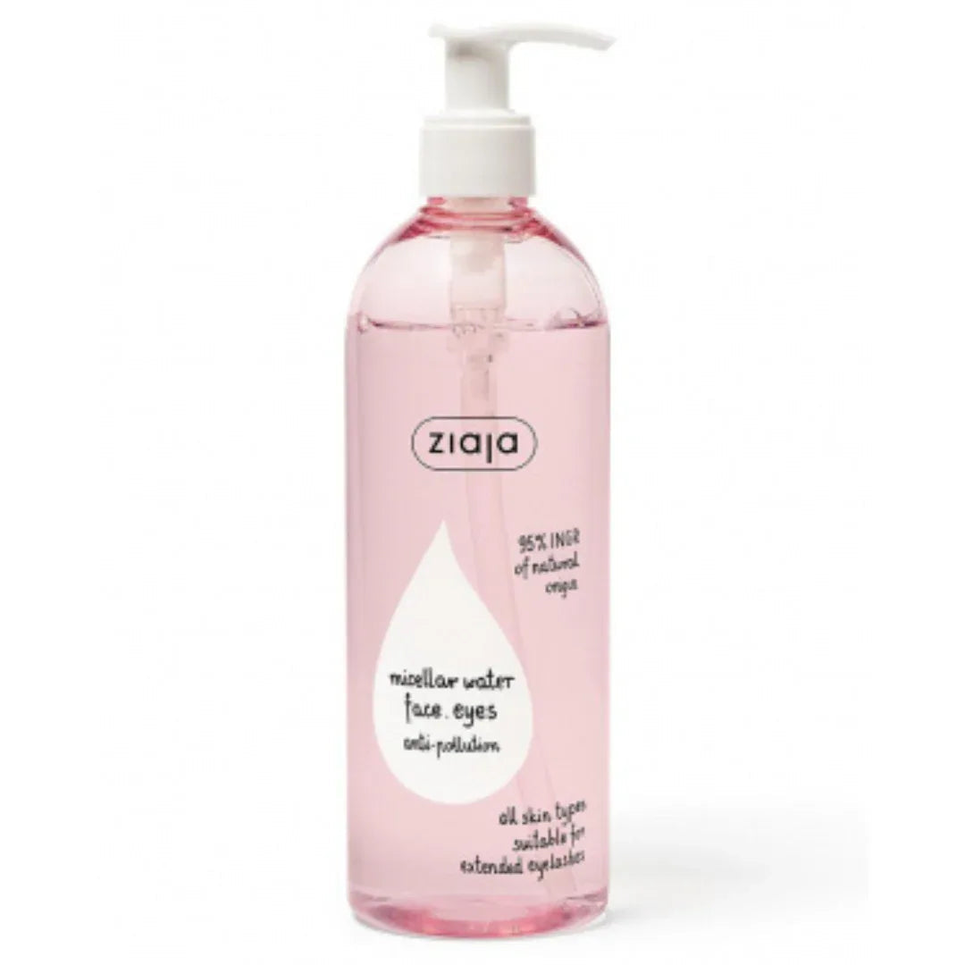 ZIAJA | Micellar water face eyes anti-pollution - 390ml - InternationalCosmetic