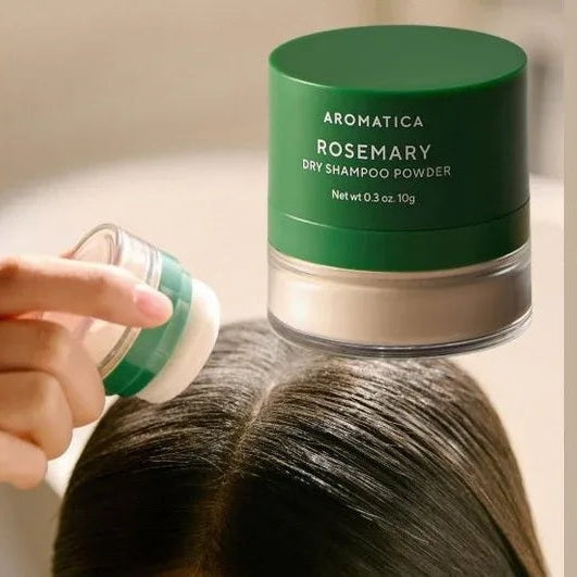 AROMATICA | Rosemary Dry Shampoo Powder - 10ml - InternationalCosmetic