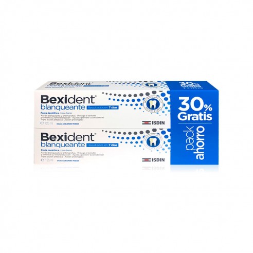 ISDIN | Duplo Bexident Blanqueante Pasta Dental - 2x125ml