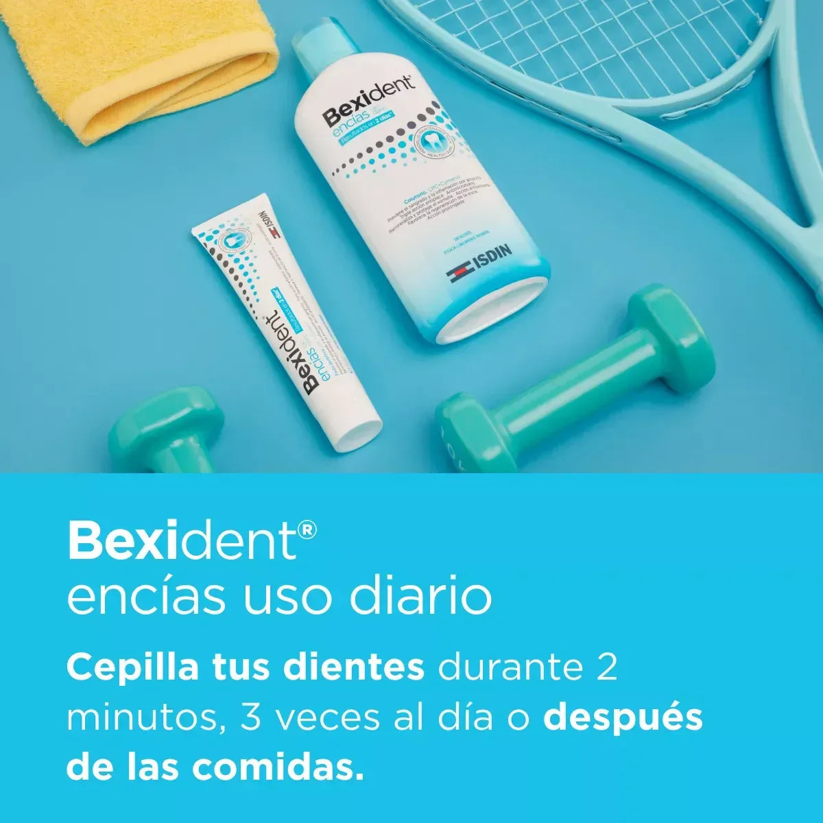 ISDIN | Duplo Bexident Encías Pasta Dental - 2x125ml - InternationalCosmetic