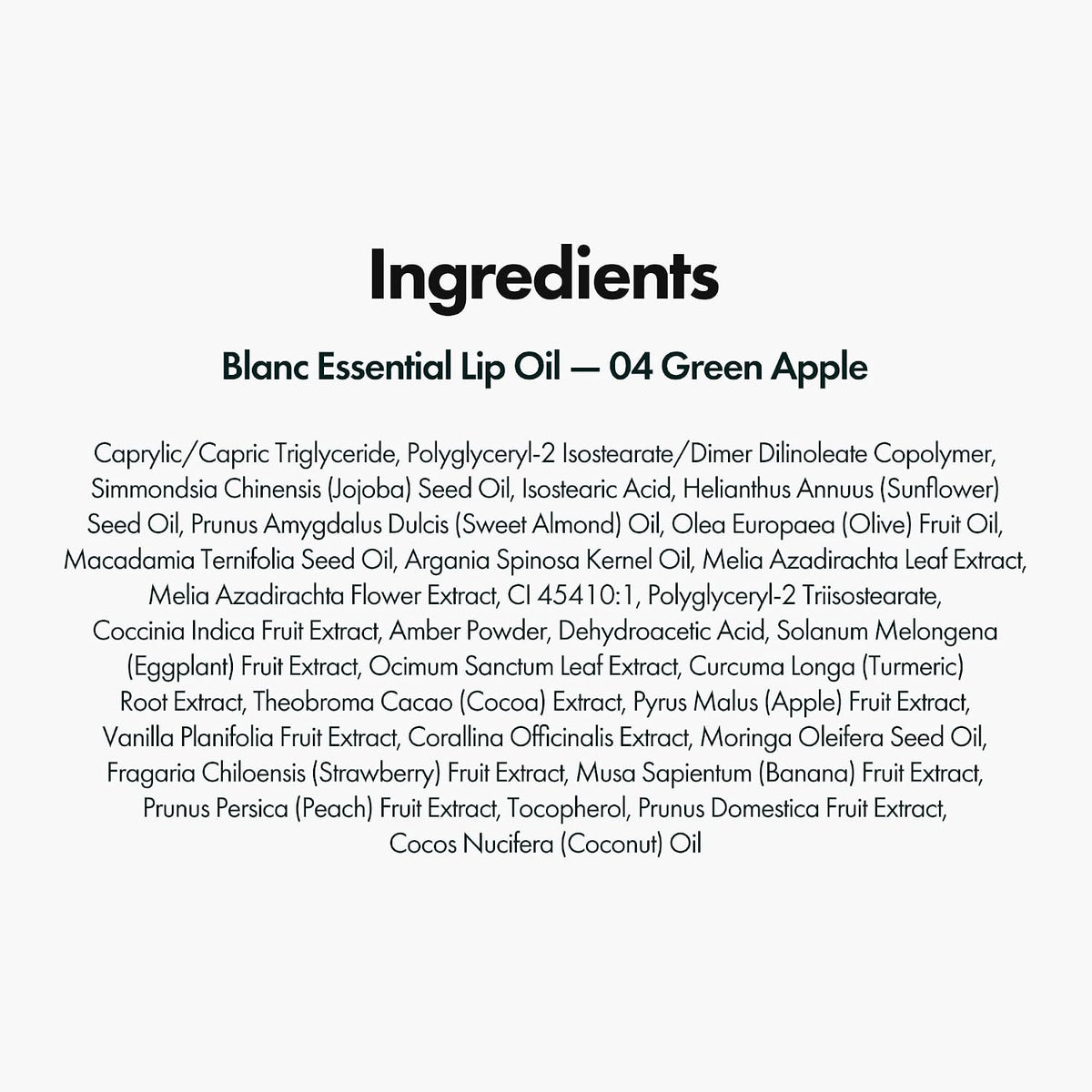 ELROEL | Blanc Essential Lip Oil - 4,5ml