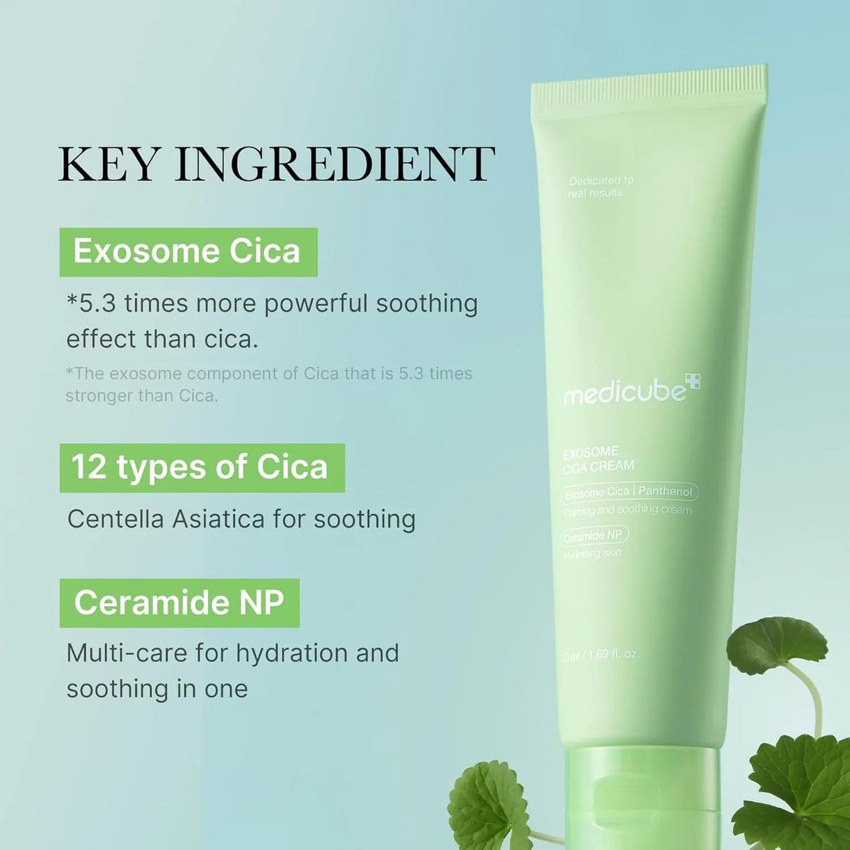 MEDICUBE | Exosome CICA Cream - 50 ml - InternationalCosmetic