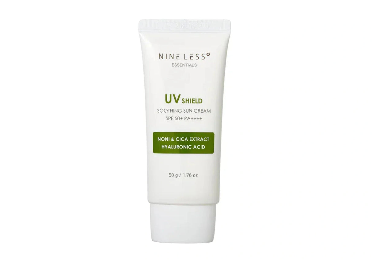 NINE LESS | Essentials UV Shield Soothing Sun Cream SPF 50+ - 50 gr - InternationalCosmetic