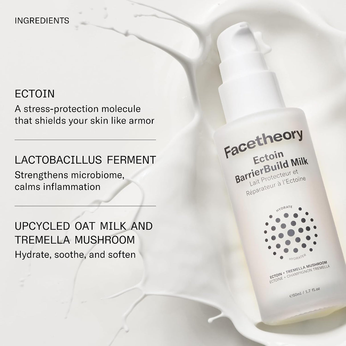 FACETHEORY | Ectoin BarrierBuild Milk - 50ml