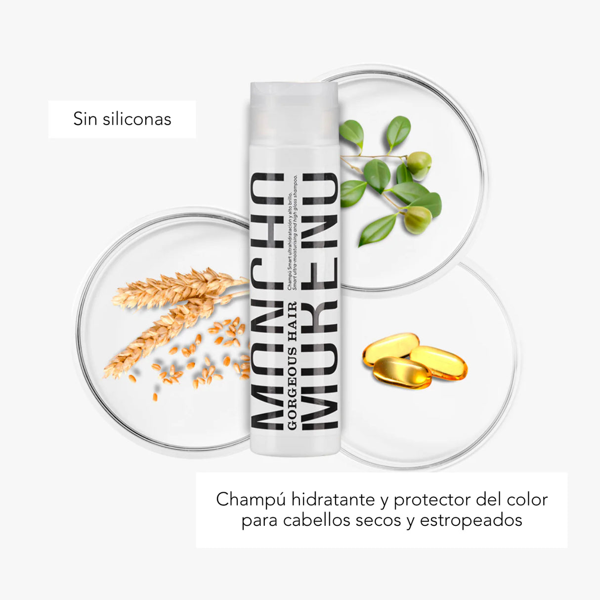 MONCHO MORENO | Champú Gorgeous Hair - 500ml