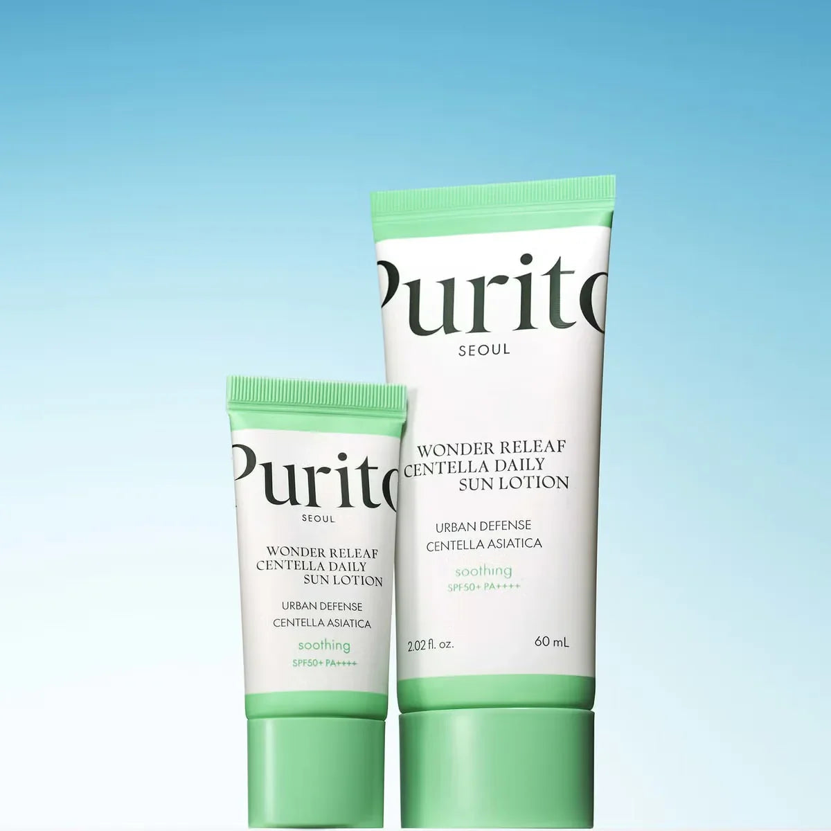 PURITO | Wonder Releaf Centella Daily Sun Lotion SPF50+ - 15gr - InternationalCosmetic