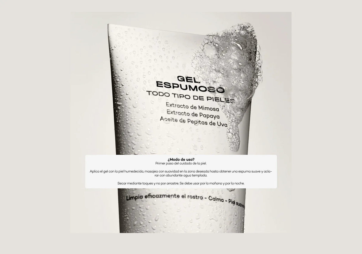 5PUNTO5 | Gel Limpiador Espumoso - 200ml - InternationalCosmetic