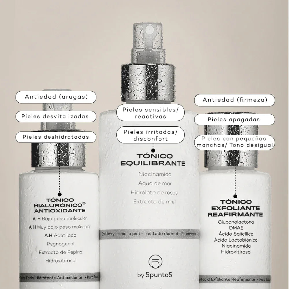 5PUNTO5 | Tónico Hialurónico Antioxidante - 125ml - InternationalCosmetic