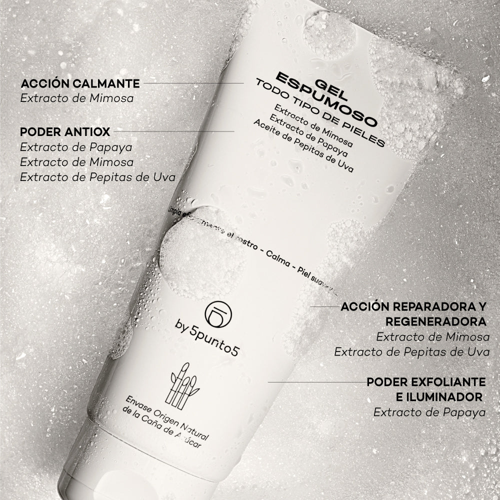 5PUNTO5 | Gel Limpiador Espumoso - 200ml