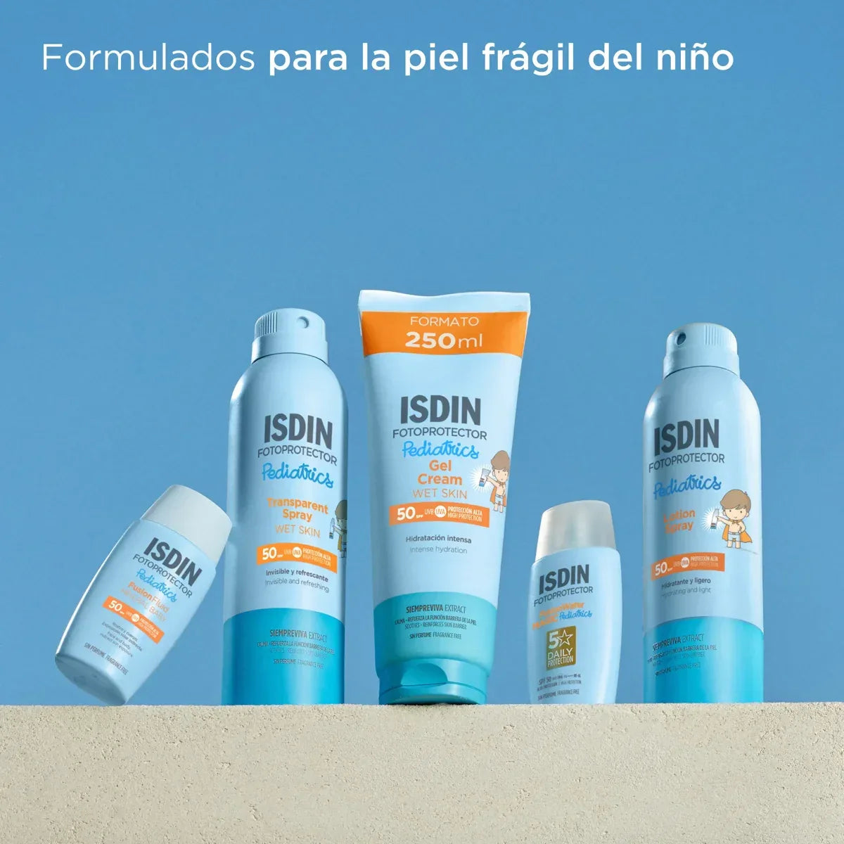 ISDIN | Fusion Fluid Mineral Baby Pediatrics SPF 50 - 50ml - InternationalCosmetic