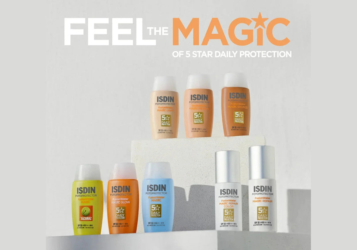 ISDIN | Fusion Water MAGIC Glow SPF 50 - 50ml - InternationalCosmetic
