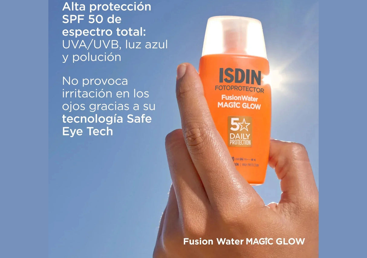 ISDIN | Fusion Water MAGIC Glow SPF 50 - 50ml - InternationalCosmetic
