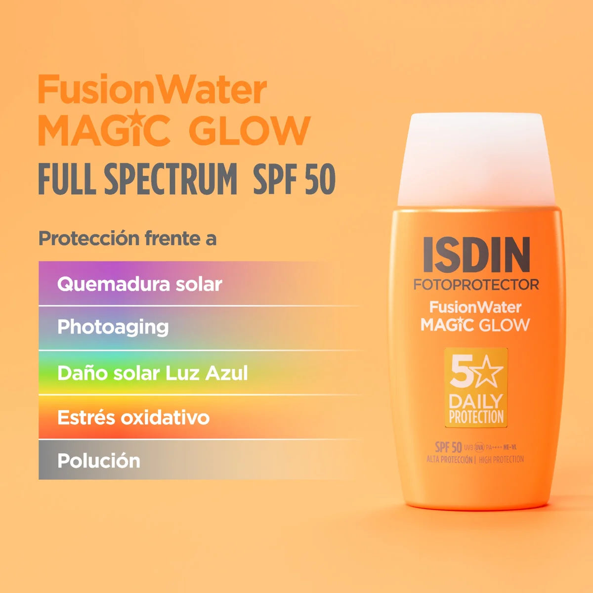ISDIN | Fusion Water MAGIC Glow SPF 50 - 50ml