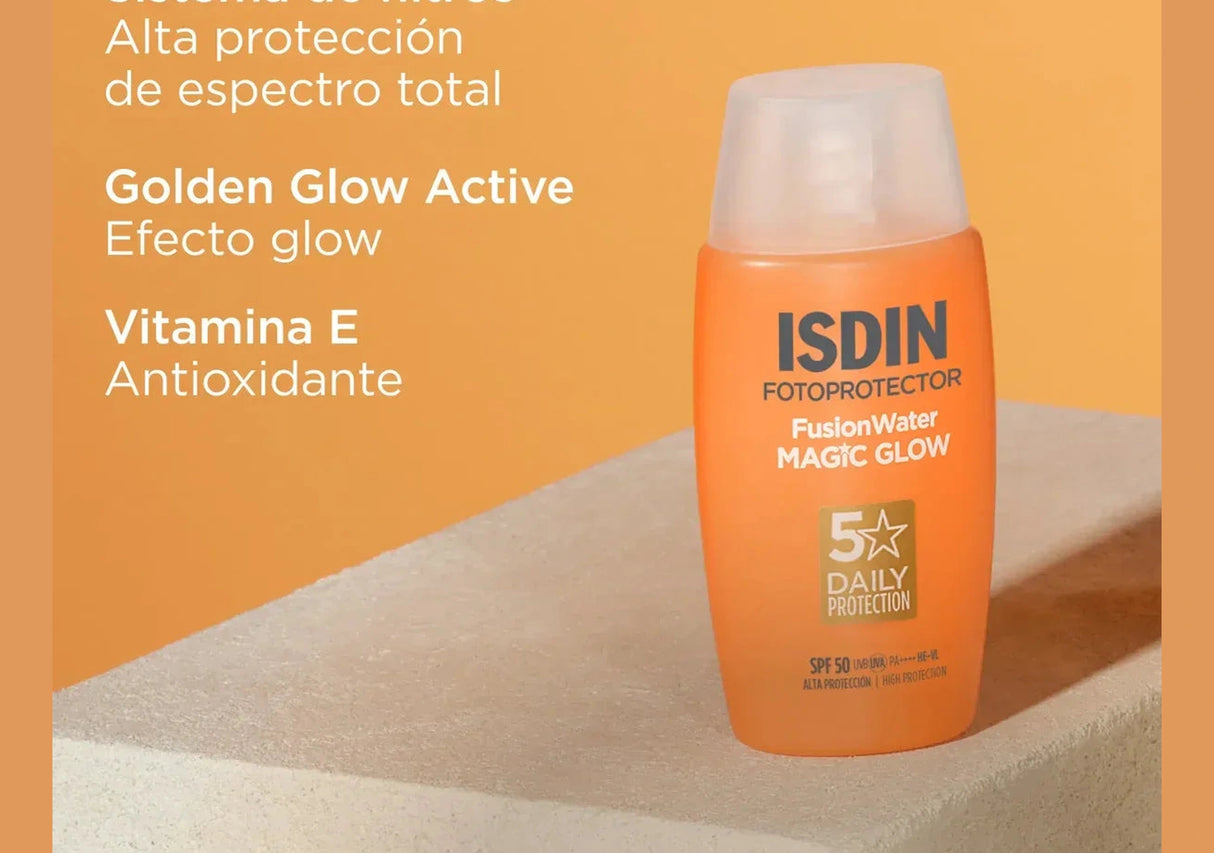 ISDIN | Fusion Water MAGIC Glow SPF 50 - 50ml - InternationalCosmetic