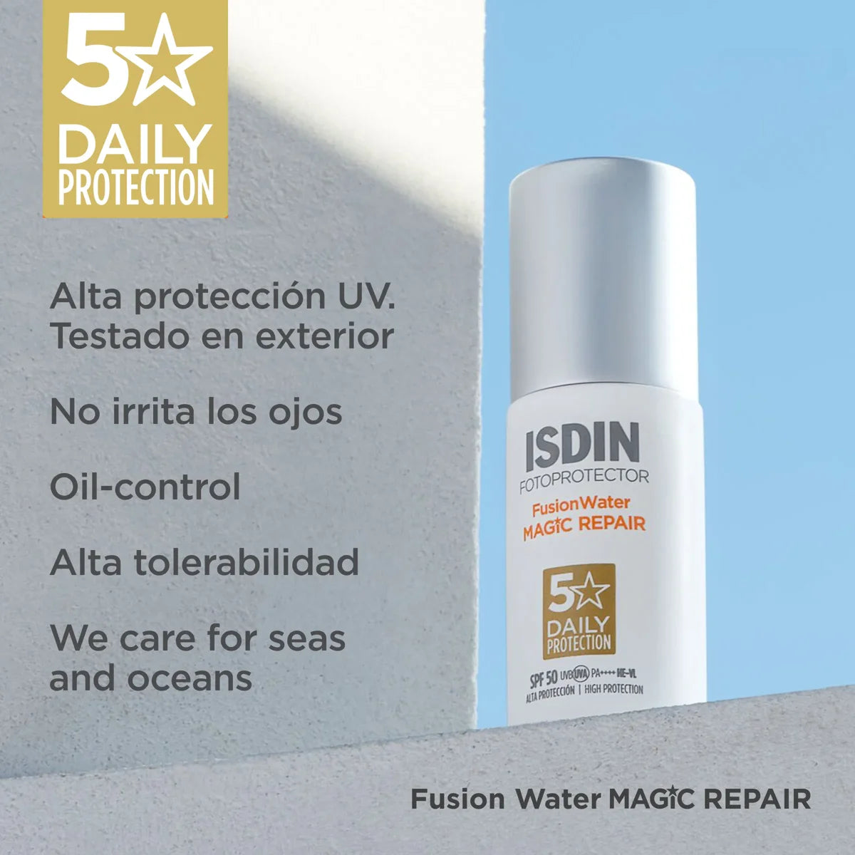 ISDIN | Fusion Water MAGIC Repair SPF 50 - 50ml