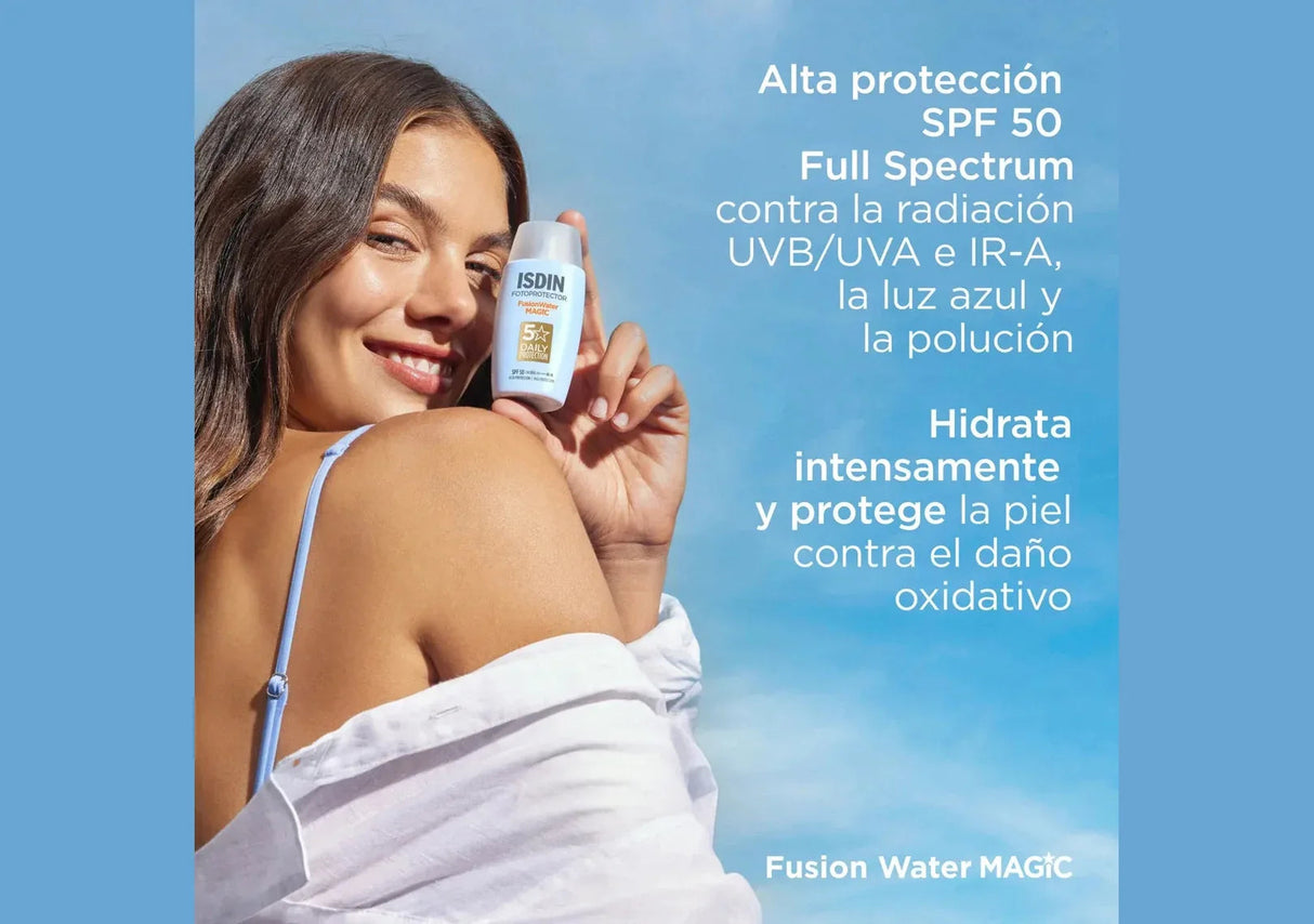 ISDIN | Fusion Water MAGIC SPF 50 - 50ml - InternationalCosmetic