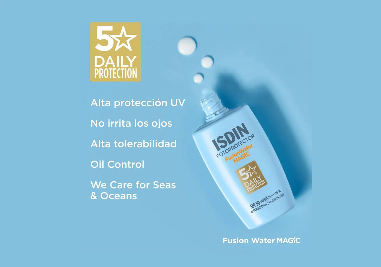 ISDIN | Fusion Water MAGIC SPF 50 - 50ml - InternationalCosmetic